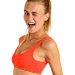 Reggiseno Bikini Donna Banana Moon Justin Scrunchy Corallo