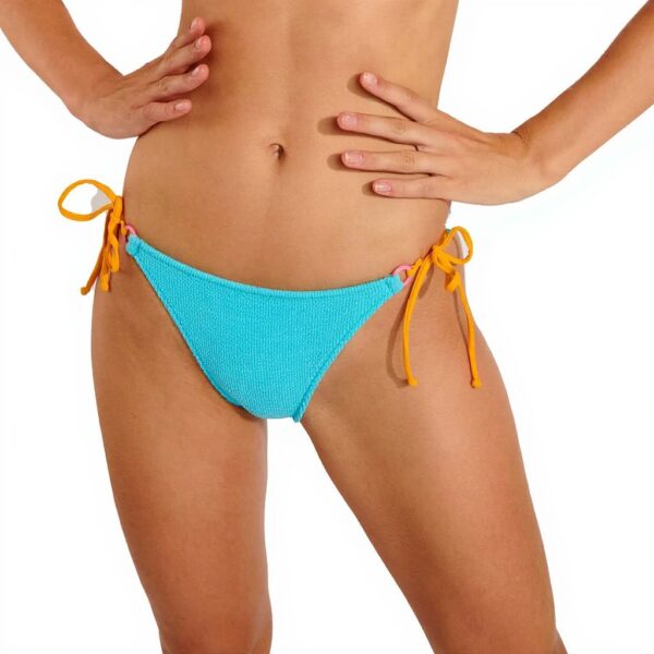 Slip Bikini Donna Banana Moon Turchese Scrunchy Comodo