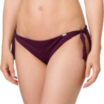 Slip bikini donna Banana Moon regolabile prugna mare-0