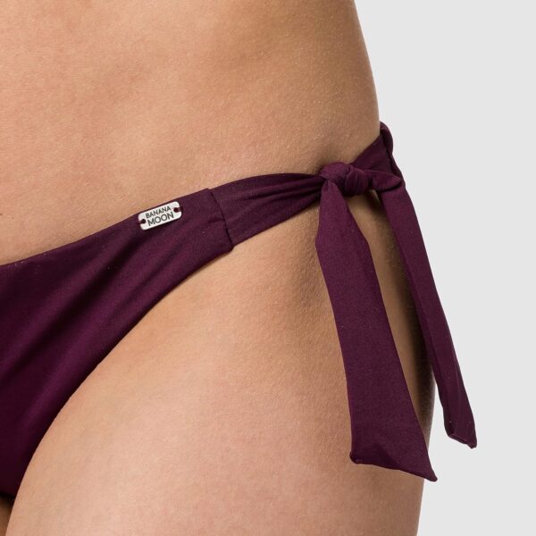Slip bikini donna Banana Moon regolabile prugna mare-4