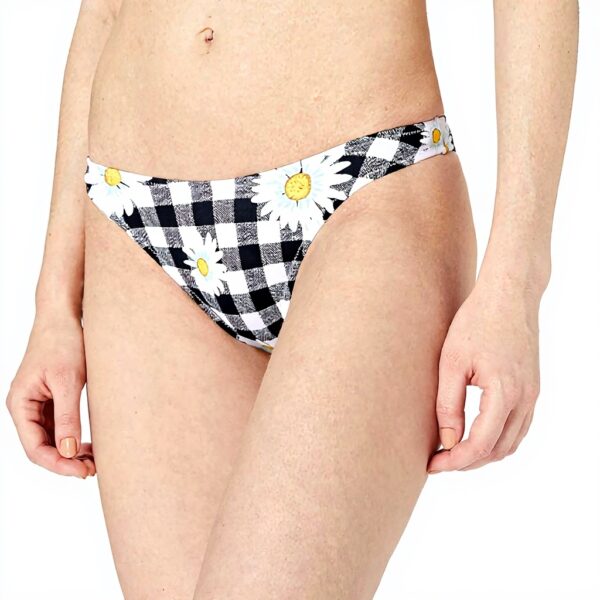 Slip da bagno Banana Moon nero margherita donna bikini
