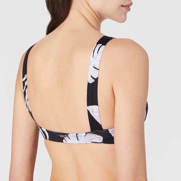 Banana Moon Bikini Top Donna Nero Reggiseno Maglia-5