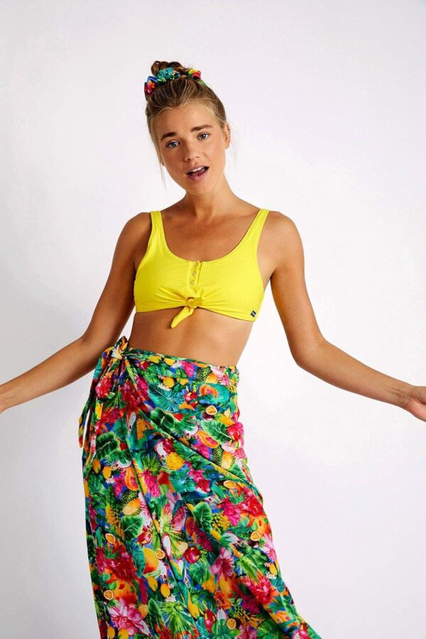 Slip da annodare Bikini Banana Moon Benta Sunrib Giallo-6
