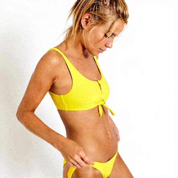 Slip da annodare Bikini Banana Moon Benta Sunrib Giallo