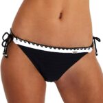 Slip Bikini Banana Moon Nero Allchic Donna Mare Piscina-0