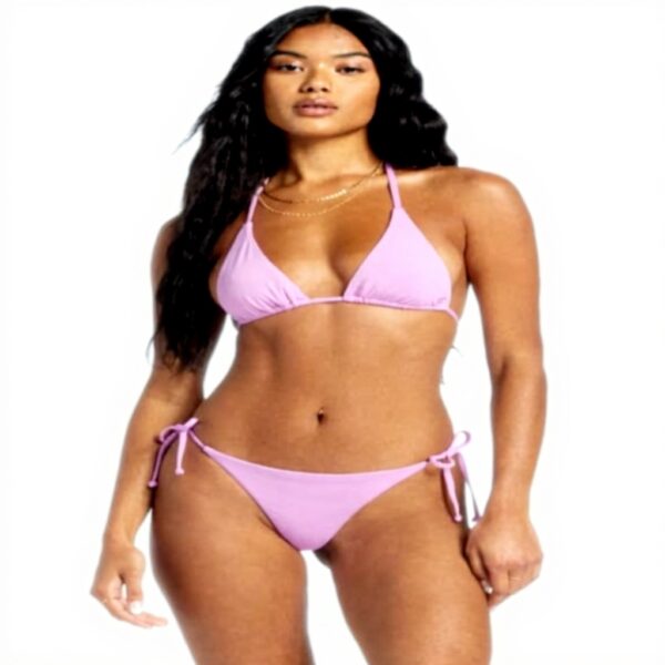 Tanga Bikini Billabong Donna Tessuto Riciclato Lacci