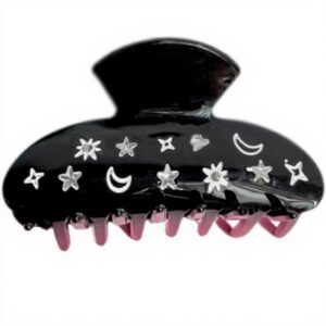 Fermaglio capelli glitterato LLHCF banana antiscivolo donna