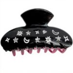 Fermaglio per capelli Star Moon glitterato antiscivolo donna