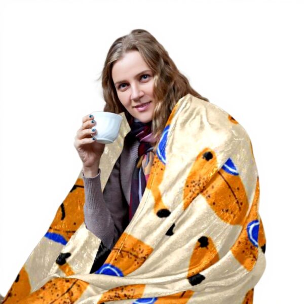 Coperta di peluche TBOUOBT microfibra morbida frutta banana
