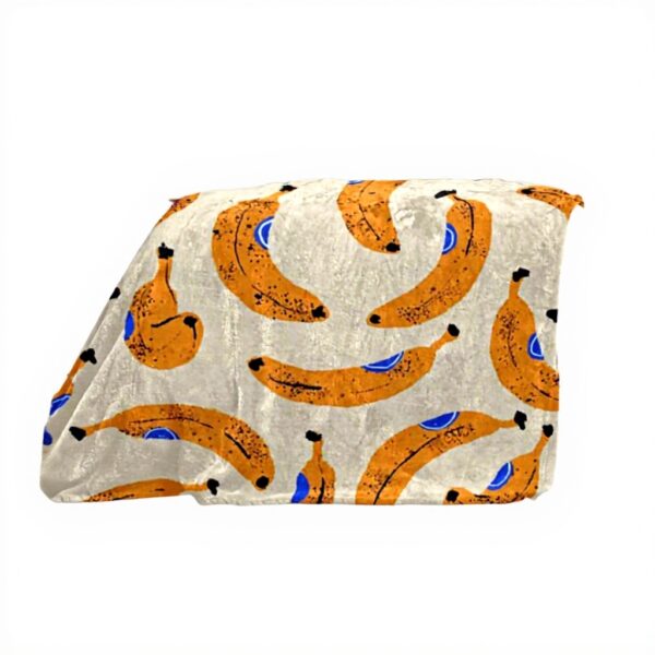 Coperta in microfibra TBOUOBT morbida frutta banana pisolino