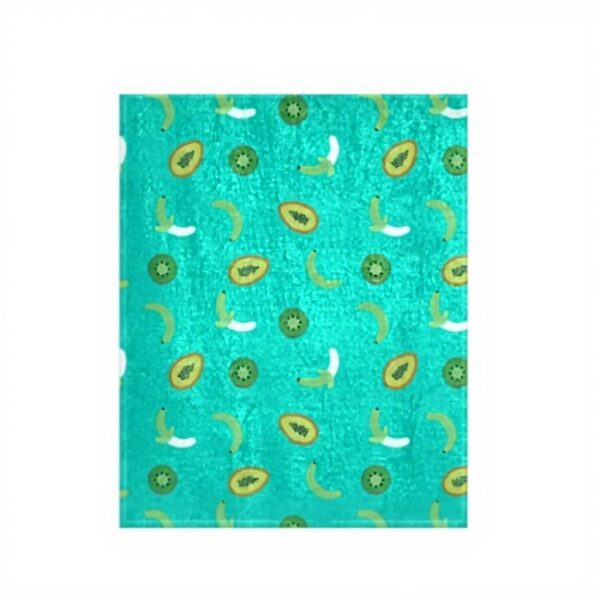 Coperta di peluche TBOUOBT microfibra morbida design frutta
