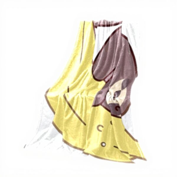 Coperta peluche microfibra TBOUOBT bradipo banana calda