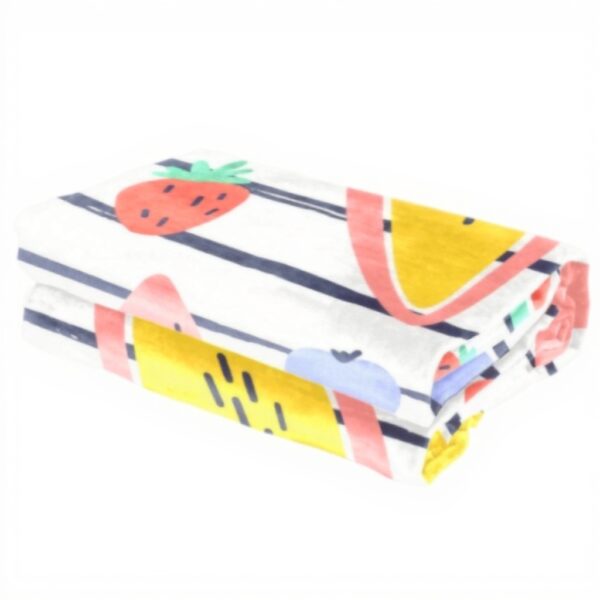 Coperta di peluche TBOUOBT microfibra frutta calda pisolino