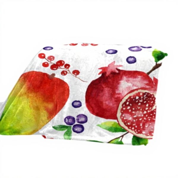Coperta in microfibra TBOUOBT morbida frutta design pisolino