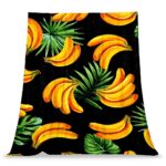 Coperta in microfibra TBOUOBT morbida tropicale per pisolino