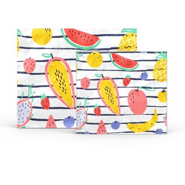 Coperta peluche microfibra TBOUOBT frutta design calda