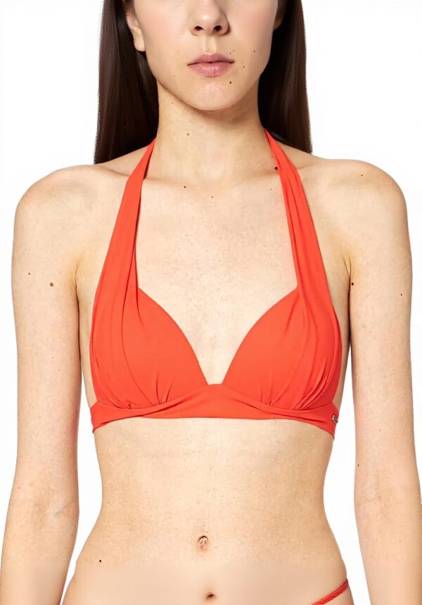 Bikini donna Banana Moon top jersey push up arancione