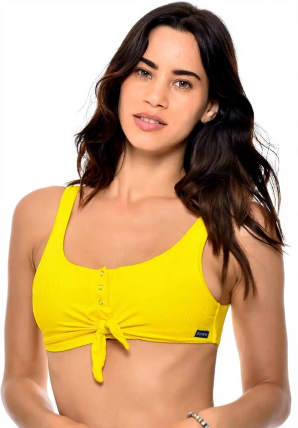 Reggiseno Bikini Banana Moon LIO SUNRIB Giallo Elastanne