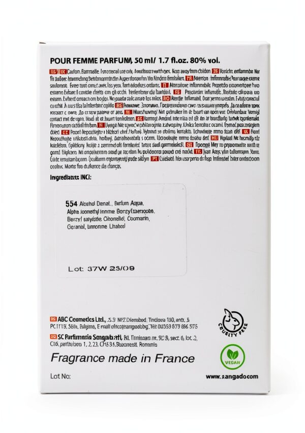 Profumo SANGADO fragranza legnosa gelsomino ambra donna-5