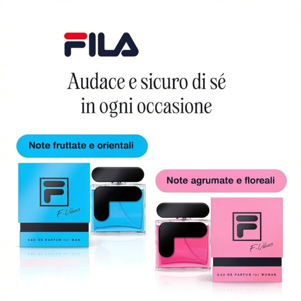 FILA F-Vibes profumo donna eau de parfum vaniglia 100 ml-3
