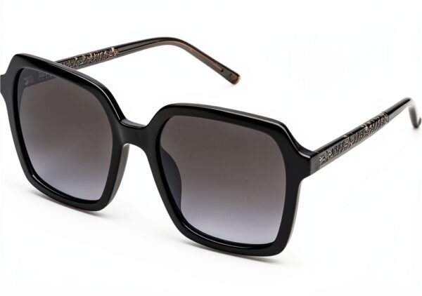 Sunglasses ESCADA Cellulose Acetate Shiny Black Donna-0