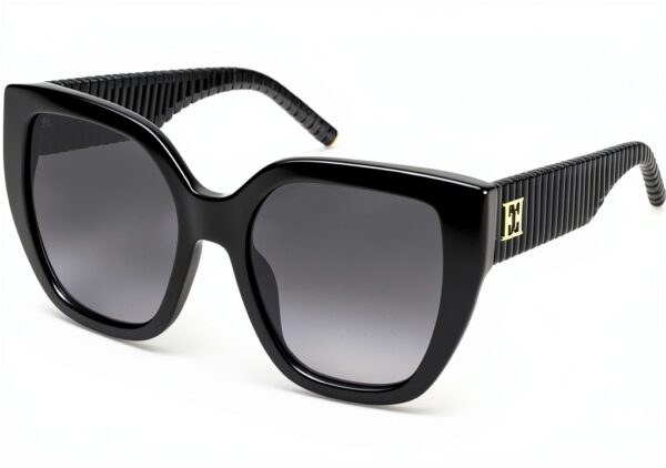 Occhiali da sole ESCADA Nero Luccicante Acetato Donna-0