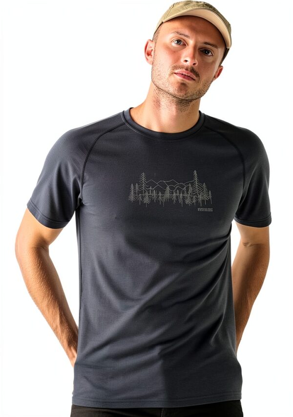 T-shirt Uomo Regatta Escade Grigio Maglietta Manica Corta