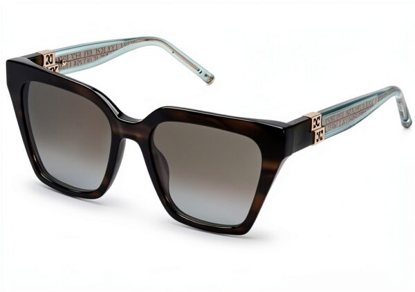 Escada Occhiali da Sole Unisex Nero Luccicante SESF77