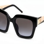 Sunglasses ESCADA Cellulose Acetate Shiny Black Female-0