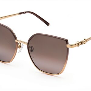 Sunglasses ESCADA Metal Rose Gold Ivory Female Daily Care-0