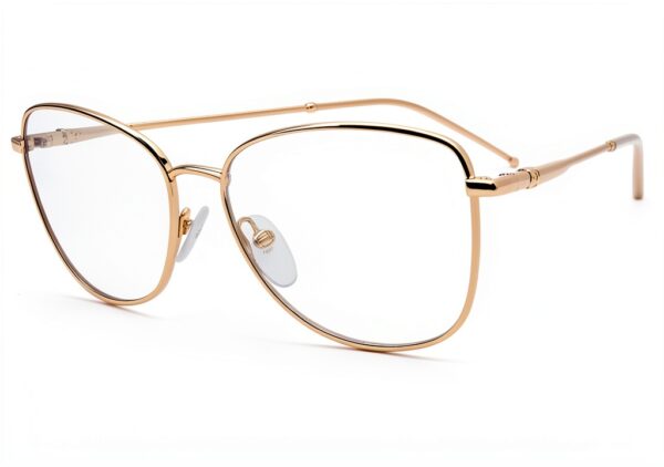 Occhiali da vista nascosti ESCADA donna oro rosa modello-0