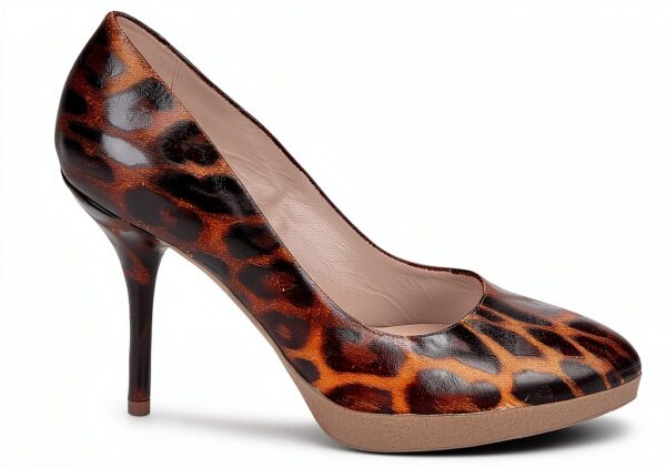 Scarpe Donna Tacco Stiletto Senza Chiusura Made Italy-1
