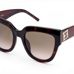 Sunglasses ESCADA Cellulose Acetate Shiny Dark Havana Female-0