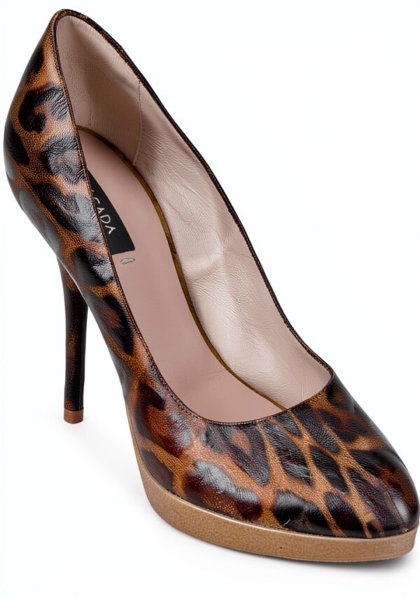 Scarpe Donna Tacco Stiletto Senza Chiusura Made Italy-0