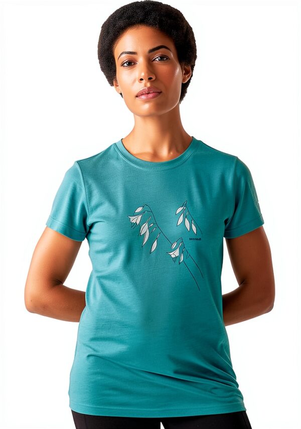 Maglietta Regatta Uomo Verde Escade T-Shirt Manica Corta