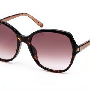 Occhiali da sole Escada Shiny Dark Havana donna lusso-0