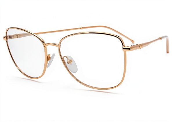 Occhiali da vista nascosti ESCADA donna oro rosa modello-0