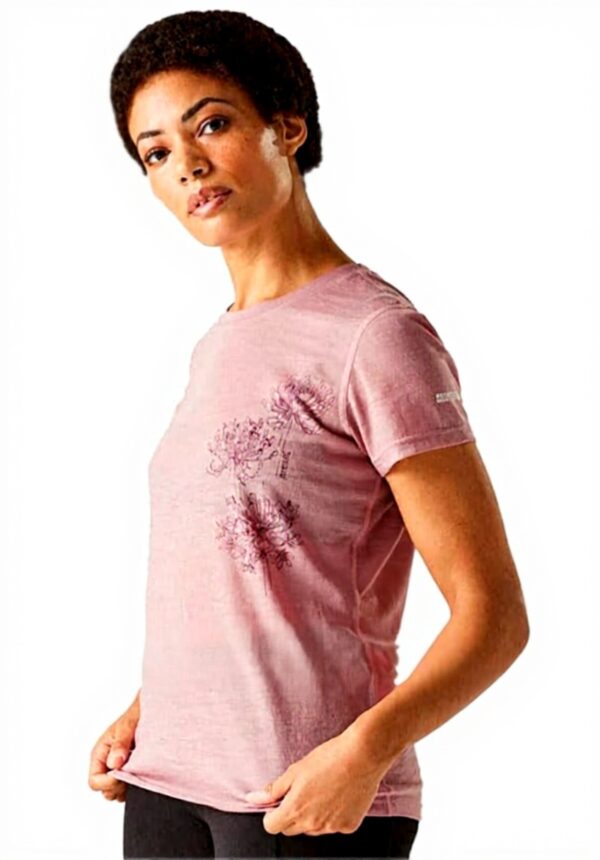Regatta T-Shirt Donna Sportiva Manica Corta Cotone