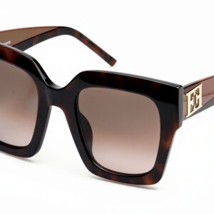 Sunglasses ESCADA Cellulose Acetate Shiny Dark Havana Donna-0