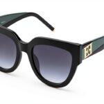 Sunglasses ESCADA Cellulose Acetate Shiny Dark Grey Female-0