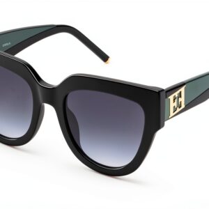 Sunglasses ESCADA Cellulose Acetate Shiny Dark Grey Female-0