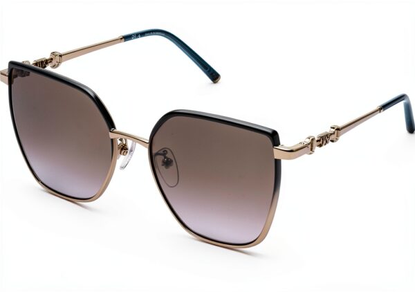 Sunglasses ESCADA Metal Shiny Camel Coloured Parts Female-0