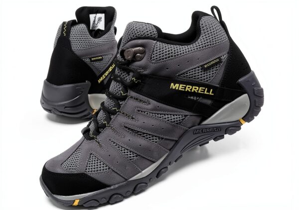 Scarpe trekking uomo Merrell pelle scamosciata-1