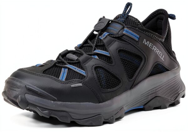Scarpe da escursionismo Merrell Nero pelle mesh suola EVA riciclata-0