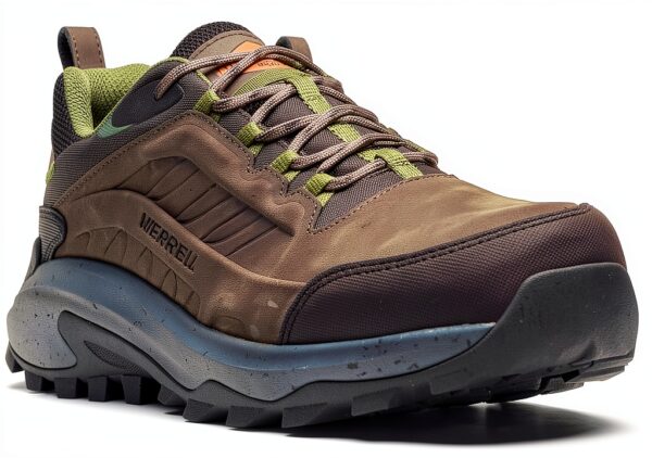 Merrell Moab Speed 2 Waterproof Scarpe Lavoro Uomo Carbonio Tortora-4