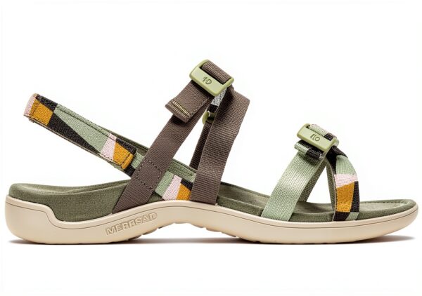 Sandalo donna Merrell Backstrap, tomaia riciclata, suola ammortizzata-2