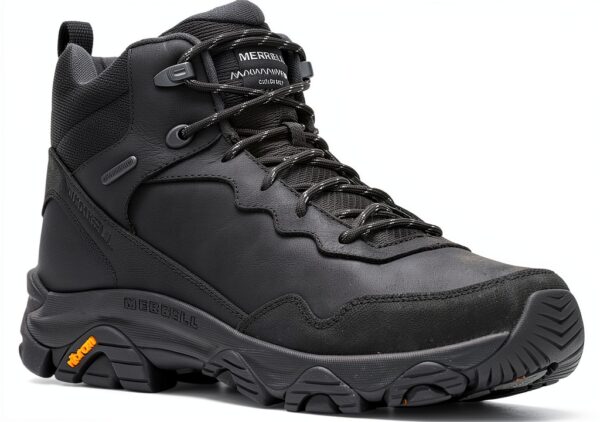 Merrell Coldpack 3 Thermo Mid WP Stivali da escursionismo Nero/Terra-0