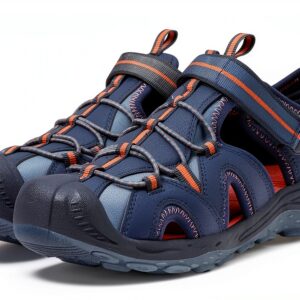 Merrell Sandalo Unisex Kids Hydro 2 Navy Orange taglie 29-43 EU-0