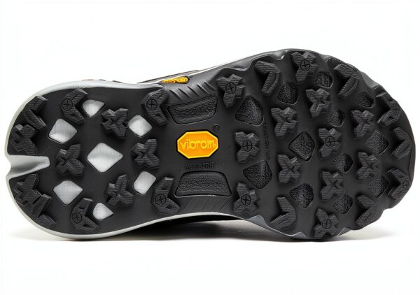 Scarpe Merrell Agility Peak 5 donna, nero granito, suola impermeabile-2