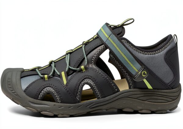 Merrell Hydro 2-Olive Green, Sandalo Sportivo Unisex-Adulto-3